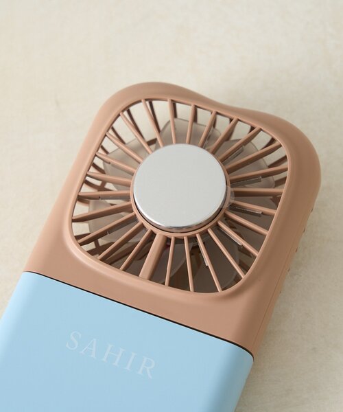 SAHIR（サヒール）の「【SAHIR サヒール】6way handy fan　冷却プレート付（生活家電・レディース・ブラウン/アイボリー/イエロー/ミント/ピンク・0）」の10枚目の写真