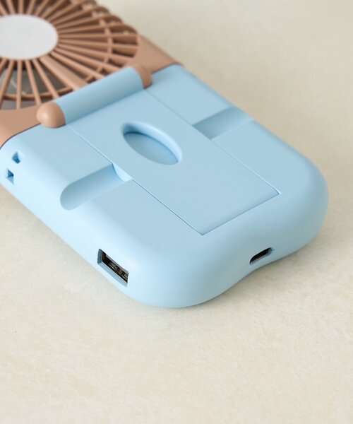 SAHIR（サヒール）の「【SAHIR サヒール】6way handy fan　冷却プレート付（生活家電・レディース・ブラウン/アイボリー/イエロー/ミント/ピンク・0）」の18枚目の写真