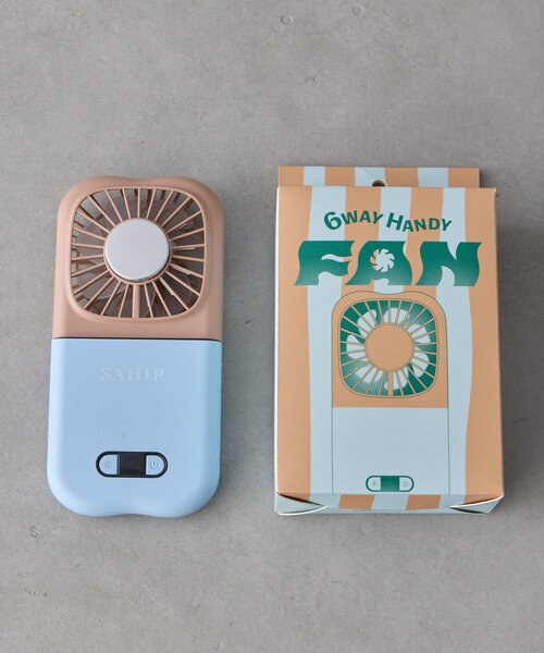 SAHIR（サヒール）の「【SAHIR サヒール】6way handy fan　冷却プレート付（生活家電・レディース・ブラウン/アイボリー/イエロー/ミント/ピンク・0）」の21枚目の写真