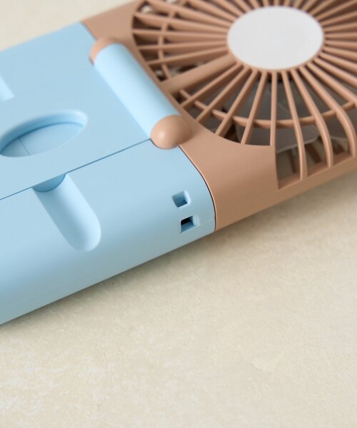 SAHIR(サヒール)の「【SAHIR サヒール】6way handy fan 冷却プレート付ファン(生活家電・レディース・ブラウン/アイボリー/イエロー/ミント/ピンク・0)」の15枚目の写真