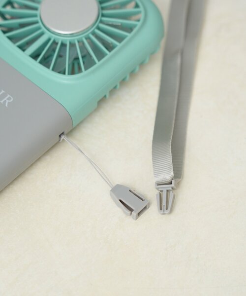SAHIR(サヒール)の「【SAHIR サヒール】6way handy fan 冷却プレート付ハンディファン(生活家電・レディース・ブラウン/アイボリー/イエロー/ミント/ピンク・0)」の12枚目の写真