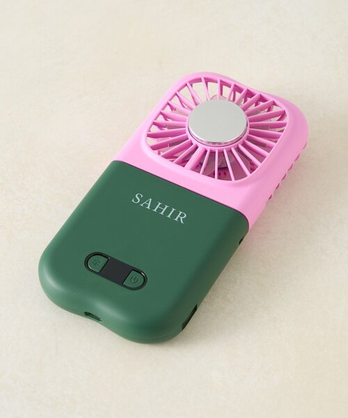 SAHIR(サヒール)の「【SAHIR サヒール】6way handy fan 冷却プレート付ハンディファン(生活家電・レディース・ブラウン/アイボリー/イエロー/ミント/ピンク・0)」の19枚目の写真