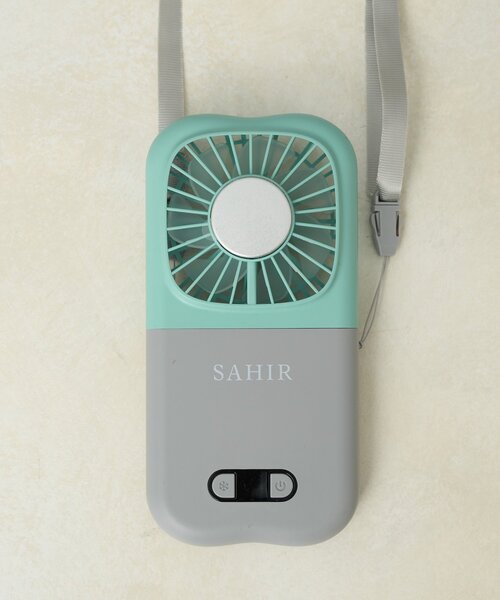 SAHIR(サヒール)の「【SAHIR サヒール】6way handy fan 冷却プレート付ハンディファン(生活家電・レディース・ブラウン/アイボリー/イエロー/ミント/ピンク・0)」の4枚目の写真