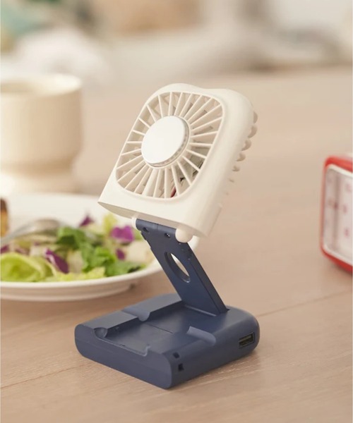 SAHIR（サヒール）の「【SAHIR サヒール】6way handy fan 冷却プレート付ハンディファン（生活家電・レディース・ブラウン/アイボリー/イエロー/ミント/ピンク・0）」の7枚目の写真