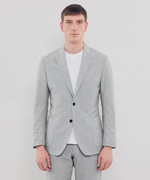 MACKINTOSH LONDON（マッキントッシュ ロンドン）の「【WEB・一部店舗限定】【FLEX JERSEY】デニムジャージーセットアップジャケット（テーラードジャケット・メンズ・グレー/ネイビー・40/38/42）」の7枚目の写真