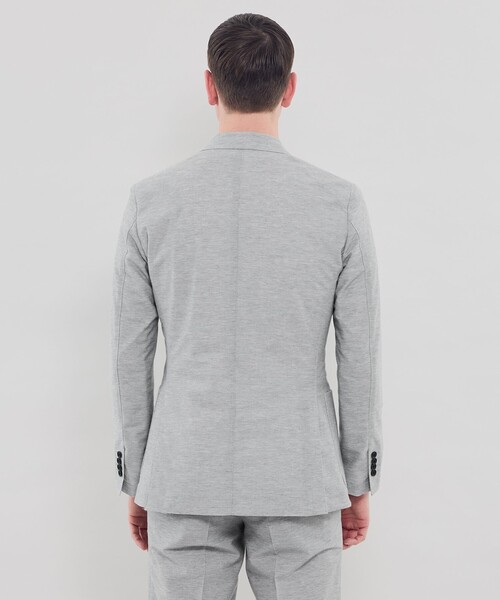 MACKINTOSH LONDON（マッキントッシュ ロンドン）の「【WEB・一部店舗限定】【FLEX JERSEY】デニムジャージーセットアップジャケット（テーラードジャケット・メンズ・グレー/ネイビー・40/38/42）」の9枚目の写真