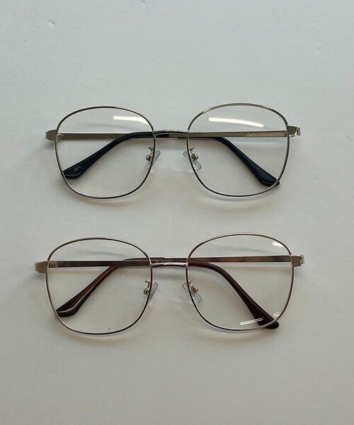 CAPRICIEUX LE'MAGE（カプリシューレマージュ）の「ウェリントンメガネ（サングラス・レディース・シルバー/ゴールド・FREE）」の5枚目の写真