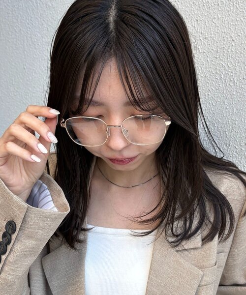 CAPRICIEUX LE'MAGE（カプリシューレマージュ）の「ウェリントンメガネ（サングラス・レディース・シルバー/ゴールド・FREE）」の12枚目の写真