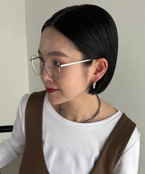 CAPRICIEUX LE'MAGE（カプリシューレマージュ）の「ウェリントンメガネ（サングラス・レディース・シルバー/ゴールド・FREE）」の15枚目の写真