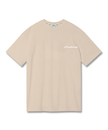セミオーバーフィット刺繍半袖Tシャツ 5色