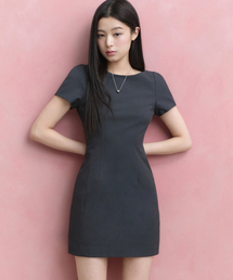 MUSINSA STANDARD WOMAN | ウィメンズフォーマルミニドレス[グレー](ワンピース)