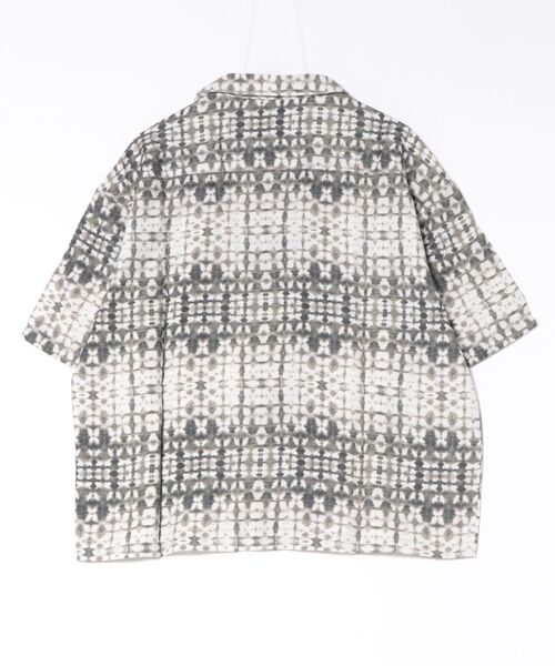 many men many mind（メニーメンメニーマインド）の「MANYMENMANYMINDS / レーヨン総柄シャツ/バティック/ネイティブ（シャツ/ブラウス・メンズ・ブラック/ブルー/サックスブルー/グリーン・LARGE/MEDIUM）」の5枚目の写真