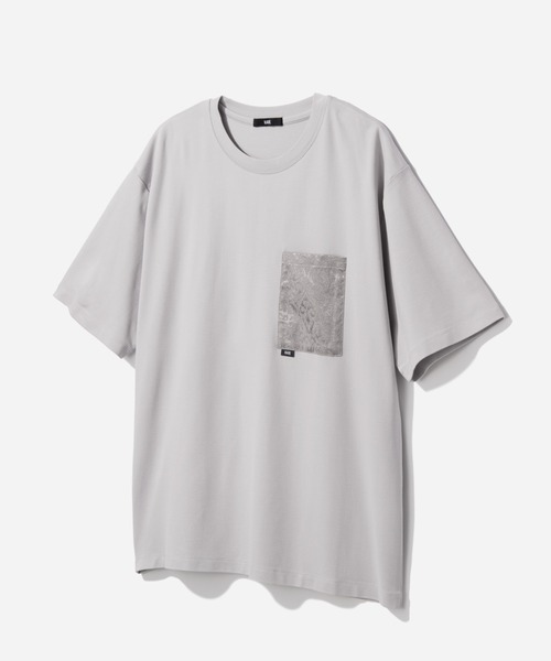 HARE(ハレ)の「【接触冷感】ジャガードポケットロゴカット(HARE)(Tシャツ/カットソー・メンズ・ブラック/グレー/ホワイト・SMALL/MEDIUM)」の3枚目の写真