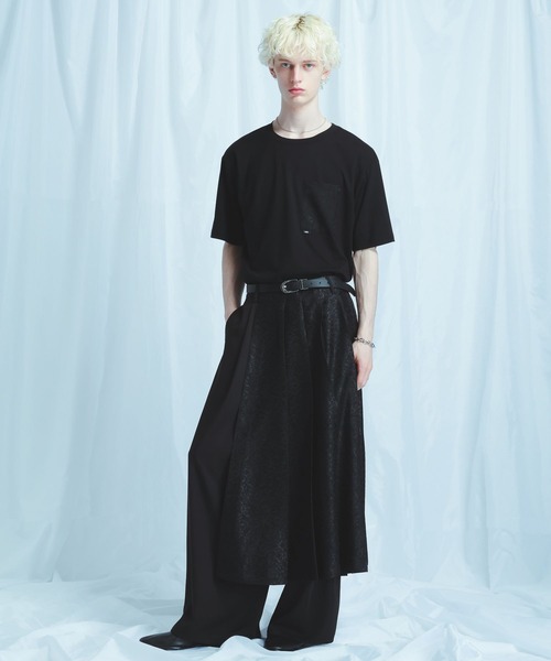 HARE(ハレ)の「【接触冷感】ジャガードポケットロゴカット(HARE)(Tシャツ/カットソー・メンズ・ブラック/グレー/ホワイト・SMALL/MEDIUM)」の7枚目の写真