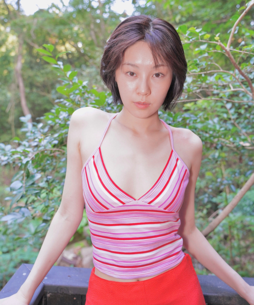 NUUANU(ヌアヌ)の「Sonet Top_Pink(Tシャツ/カットソー・レディース・その他・1/2/3)」の1枚目の写真