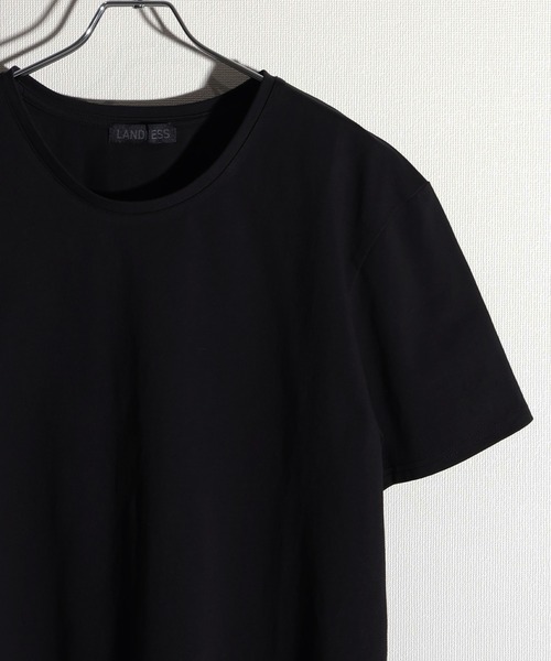 LANDNESS(ランドネス)の「【LANDNESS/ランドネス】COMPACT U-NECK SHORT SLEEVE TEE/コンパクトUネックショートスリーブTEE(Tシャツ/カットソー・メンズ・ホワイト/ダークグレー/ブラック・M/S/L)」の6枚目の写真