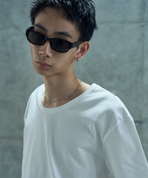LANDNESS(ランドネス)の「【LANDNESS/ランドネス】COMPACT U-NECK SHORT SLEEVE TEE/コンパクトUネックショートスリーブTEE(Tシャツ/カットソー・メンズ・ホワイト/ダークグレー/ブラック・M/S/L)」の11枚目の写真