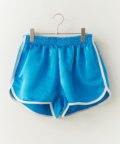 Chick(チック)の「Side Line Easy-Fit Shorts / サイドライン イージー仕様 ショートパンツ 秋 秋服 2026年秋冬(その他パンツ・レディース・ブラウン/ブルー・FREE)」の14枚目の写真