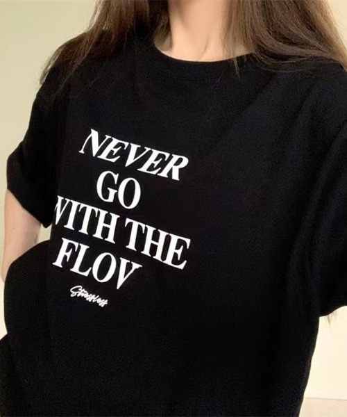 NEW GENTLEMAN(ニュージェントルマン)の「NGWF オーバーサイズ Tシャツ(Tシャツ/カットソー・レディース・ブラック/ホワイト・L/M)」の10枚目の写真