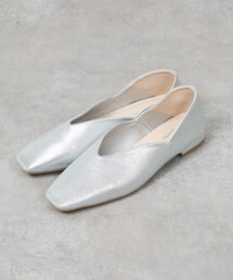 Au BANNISTER | 【販売店舗限定】スクエアトゥVカットパンプス(パンプス)