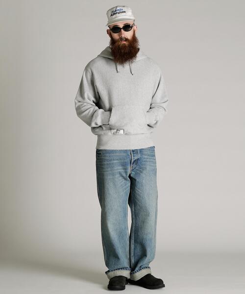 Schott(ショット)の「Schott/ショット/TOMPKINS AFTER HOOD SWEAT/トンプキンス アフター パーカー(パーカー・メンズ・ネイビー/グレー・XL/L/M/2XL)」の3枚目の写真