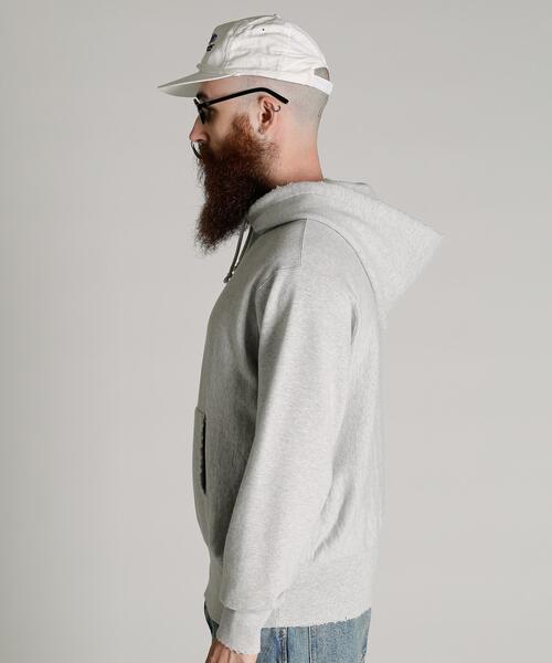 Schott(ショット)の「Schott/ショット/TOMPKINS AFTER HOOD SWEAT/トンプキンス アフター パーカー(パーカー・メンズ・ネイビー/グレー・XL/L/M/2XL)」の4枚目の写真