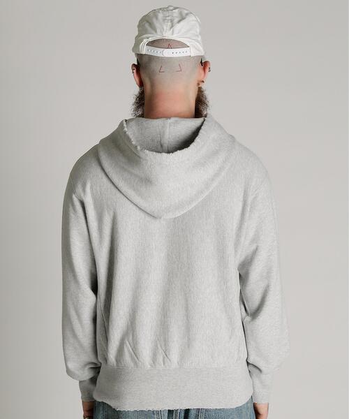 Schott(ショット)の「Schott/ショット/TOMPKINS AFTER HOOD SWEAT/トンプキンス アフター パーカー(パーカー・メンズ・ネイビー/グレー・XL/L/M/2XL)」の5枚目の写真