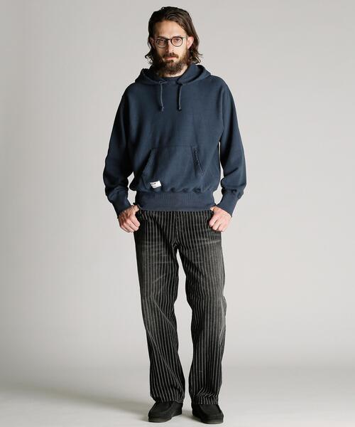 Schott(ショット)の「Schott/ショット/TOMPKINS AFTER HOOD SWEAT/トンプキンス アフター パーカー(パーカー・メンズ・ネイビー/グレー・XL/L/M/2XL)」の13枚目の写真