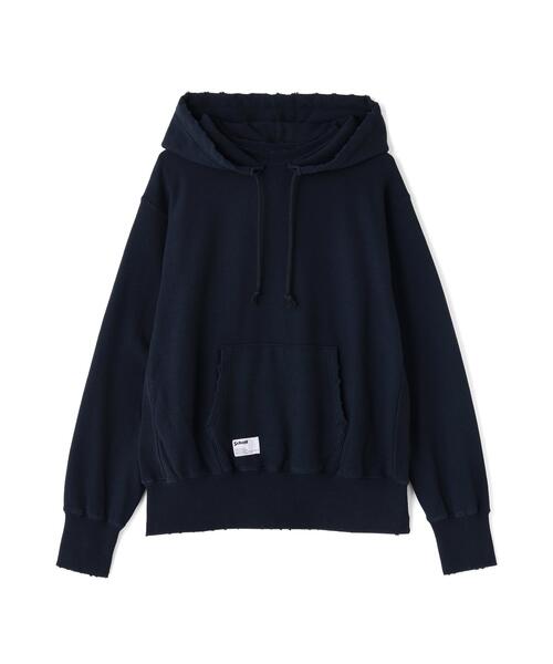 Schott(ショット)の「Schott/ショット/TOMPKINS AFTER HOOD SWEAT/トンプキンス アフター パーカー(パーカー・メンズ・ネイビー/グレー・XL/L/M/2XL)」の14枚目の写真