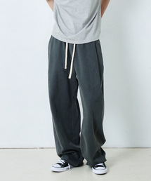 KNITTED（ニッティド）の「ピグメントカーブトレーニングパンツ WASHING CHARCOAL（スウェットパンツ）」