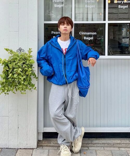 KNITTED(ニッティド)の「ピグメントカーブトレーニングパンツ WASHING CHARCOAL(スウェットパンツ・レディース・その他・MEDIUM/LARGE/X-LARGE)」の9枚目の写真