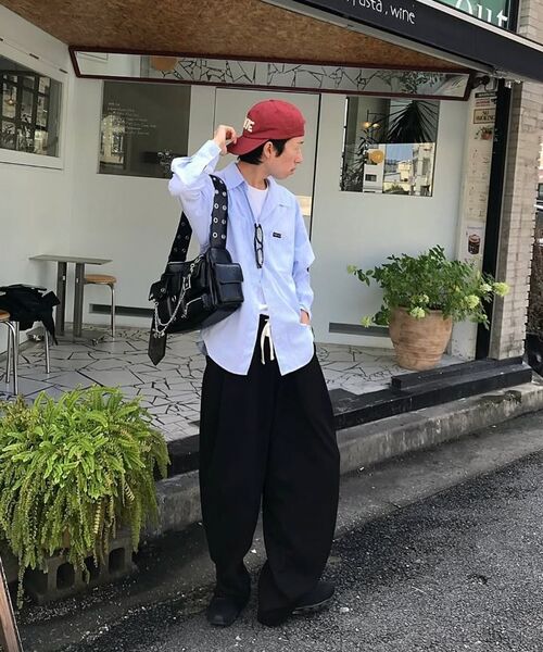 KNITTED(ニッティド)の「ピグメントカーブトレーニングパンツ WASHING CHARCOAL(スウェットパンツ・レディース・その他・MEDIUM/LARGE/X-LARGE)」の7枚目の写真