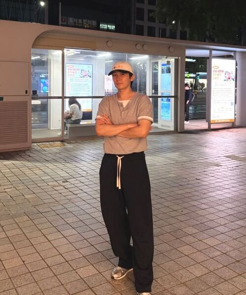 KNITTED(ニッティド)の「ピグメントカーブトレーニングパンツ WASHING CHARCOAL(スウェットパンツ・レディース・その他・MEDIUM/LARGE/X-LARGE)」の5枚目の写真