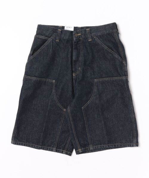 Carhartt(カーハート)の「Carhartt WIP/カーハートダブリューアイピー ハーフパンツ ショートパンツ デニム オージーダブルニーショーツ OG Double Knee Short I036590(デニムパンツ・メンズ・ブルー・S/M/L)」の8枚目の写真