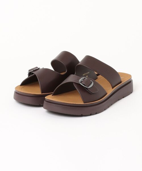 U.S. POLO ASSN.(ユーエスポロアッスン)の「【U.S. POLO ASSN./ユーエスポロアッスン】脱ぎ履き楽々 カジュアルサンダル スライドサンダル 型押しロゴ 韓国ファッション(サンダル・メンズ・ベージュ/ダークブラウン/ブラック・MEDIUM/LARGE/X-LARGE)」の2枚目の写真
