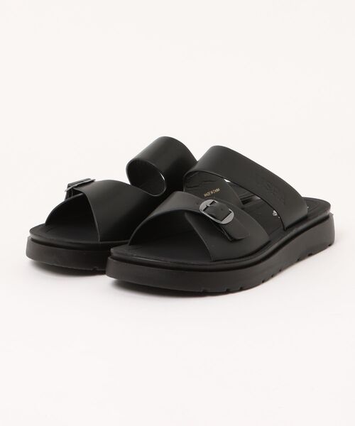 U.S. POLO ASSN.(ユーエスポロアッスン)の「【U.S. POLO ASSN./ユーエスポロアッスン】脱ぎ履き楽々 カジュアルサンダル スライドサンダル 型押しロゴ 韓国ファッション(サンダル・メンズ・ベージュ/ダークブラウン/ブラック・MEDIUM/LARGE/X-LARGE)」の1枚目の写真