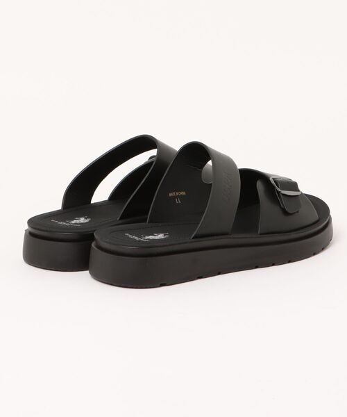 U.S. POLO ASSN.(ユーエスポロアッスン)の「【U.S. POLO ASSN./ユーエスポロアッスン】脱ぎ履き楽々 カジュアルサンダル スライドサンダル 型押しロゴ 韓国ファッション(サンダル・メンズ・ベージュ/ダークブラウン/ブラック・MEDIUM/LARGE/X-LARGE)」の4枚目の写真