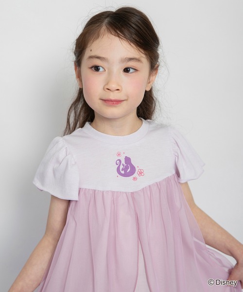 Disney（ディズニー）の「【DisneyCollection/ディズニーコレクション】チュール付きワンピース（ワンピース・キッズ・ラベンダー/サックスブルー・100/90/130/110/120）」の20枚目の写真
