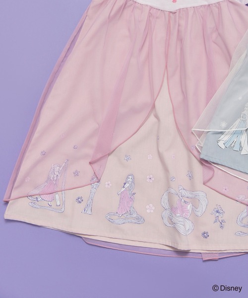 Disney（ディズニー）の「【DisneyCollection/ディズニーコレクション】チュール付きワンピース（ワンピース・キッズ・ラベンダー/サックスブルー・100/90/130/110/120）」の22枚目の写真