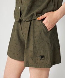 FILA GOLF（フィラゴルフ ）の「【FILA GOLF:フィラゴルフ】レディースサッカー素材キュロットパンツ　ゴルフ（その他パンツ）」