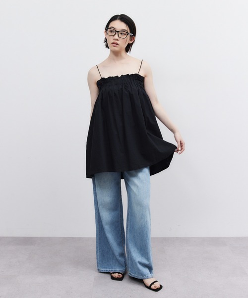 ELTONE（エルトーン）の「ワイドストレートデニムパンツ（デニムパンツ・レディース・ブルー/ブラック・SMALL/MEDIUM）」の19枚目の写真