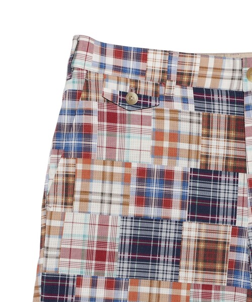 BEAMS GOLF(ビームスゴルフ)の「〈MEN〉ORANGE LABEL / マドラスチェック ショートパンツ(その他パンツ・メンズ・レッド/グリーン・SMALL/MEDIUM/LARGE/X-LARGE)」の14枚目の写真