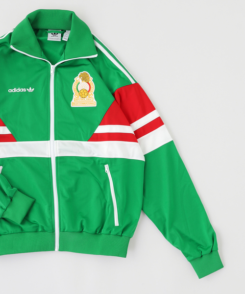 adidas(アディダス)の「adidas / アディダス メキシコ代表 1986 トラックトップ(その他トップス・メンズ・グリーン・SMALL/LARGE)」の3枚目の写真