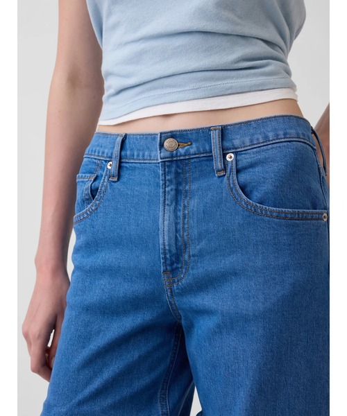 GAP(ギャップ)の「ローライズ '90s ルーズフィット デニム(デニムパンツ・レディース・インディゴブルー・23/24/25/26/27/28/29/30)」の4枚目の写真