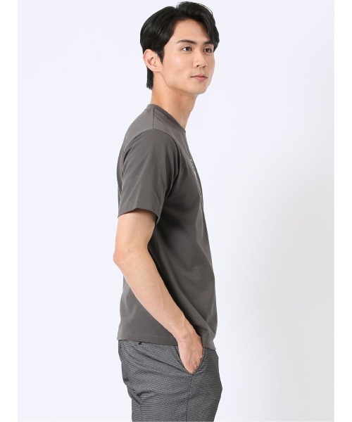 m.f.editorial（エムエフエディトリアル）の「【綿100%】m.f.エディトリアル メンズ メッセージ ロゴ プリント クルーネック 半袖 Tシャツ（Tシャツ/カットソー・メンズ・カーキ/ホワイト/グレー系その他2・LARGE/MEDIUM/X-LARGE）」の17枚目の写真