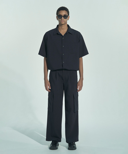 VICTIM(ヴィクティム)の「VICTIM ヴィクティム / DROW CORD SHIRT ドローコードシャツ 速乾 撥水 / VTM-26-S-003(シャツ/ブラウス・メンズ・ブラック/ブラウン/ネイビー・2/1)」の19枚目の写真