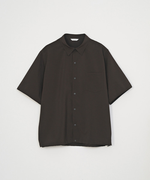 VICTIM(ヴィクティム)の「VICTIM ヴィクティム / DROW CORD SHIRT ドローコードシャツ 速乾 撥水 / VTM-26-S-003(シャツ/ブラウス・メンズ・ブラック/ブラウン/ネイビー・2/1)」の4枚目の写真