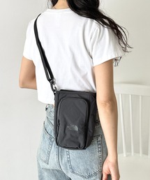 THE NORTH FACE(ザ・ノースフェイス)/ロゴプリント ミニマルチポーチ ショルダー スマホショルダー 財布 ポーチ サコッシュ/LINDEN BOTTLE CROSS BAG