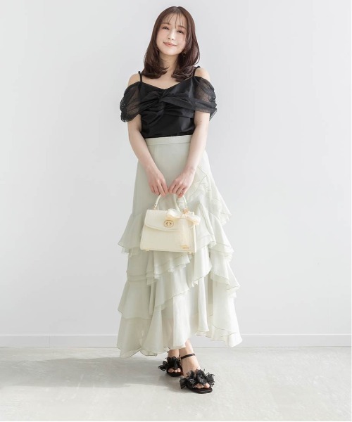 RANDA(ランダ)の「【Cherry&Strawberry】チェリーヒールストラップサンダル(サンダル・レディース・アイボリー/ピンク/ブラック・S/LL/L/M)」の19枚目の写真
