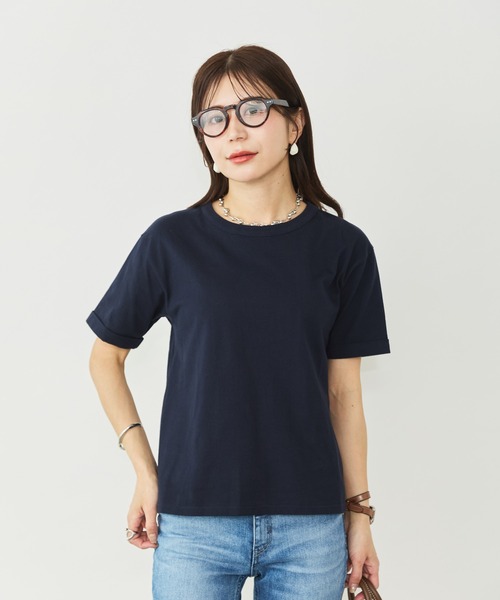 Sirin(シリン)の「バックデザインTシャツ(Tシャツ/カットソー・レディース・ネイビー/ホワイト・FREE)」の7枚目の写真